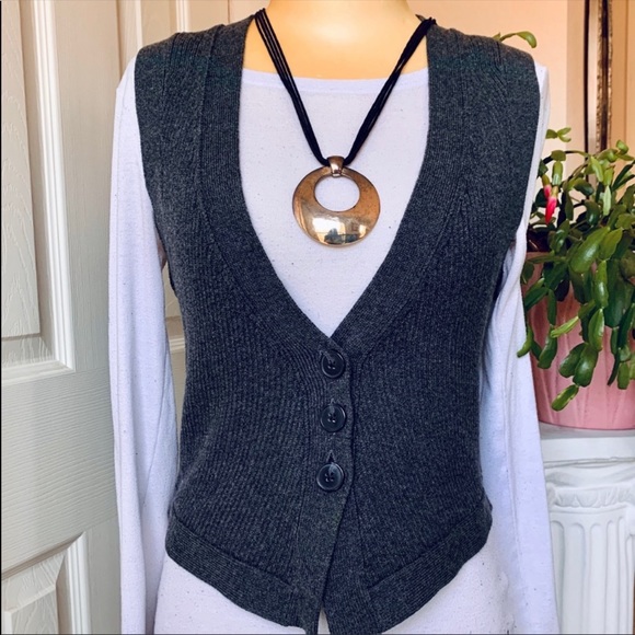 Banana Republic Button Vest - Picture 5 of 5